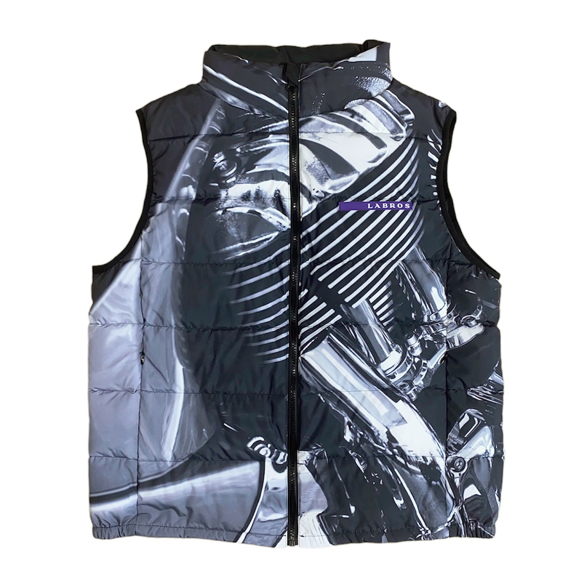 Motorcycle Padded Vest (Black)